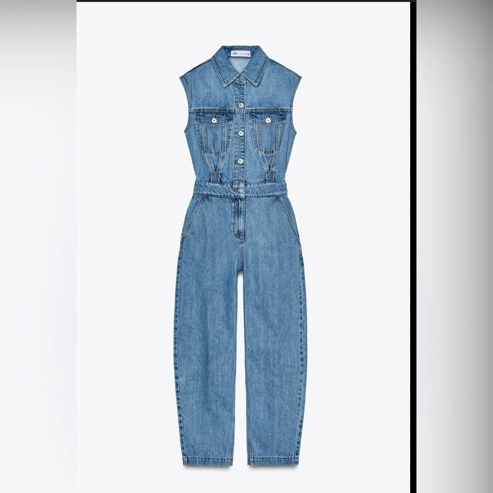 🔥🔥Zara denim ballon jumpsuit - Picture 4 of 8